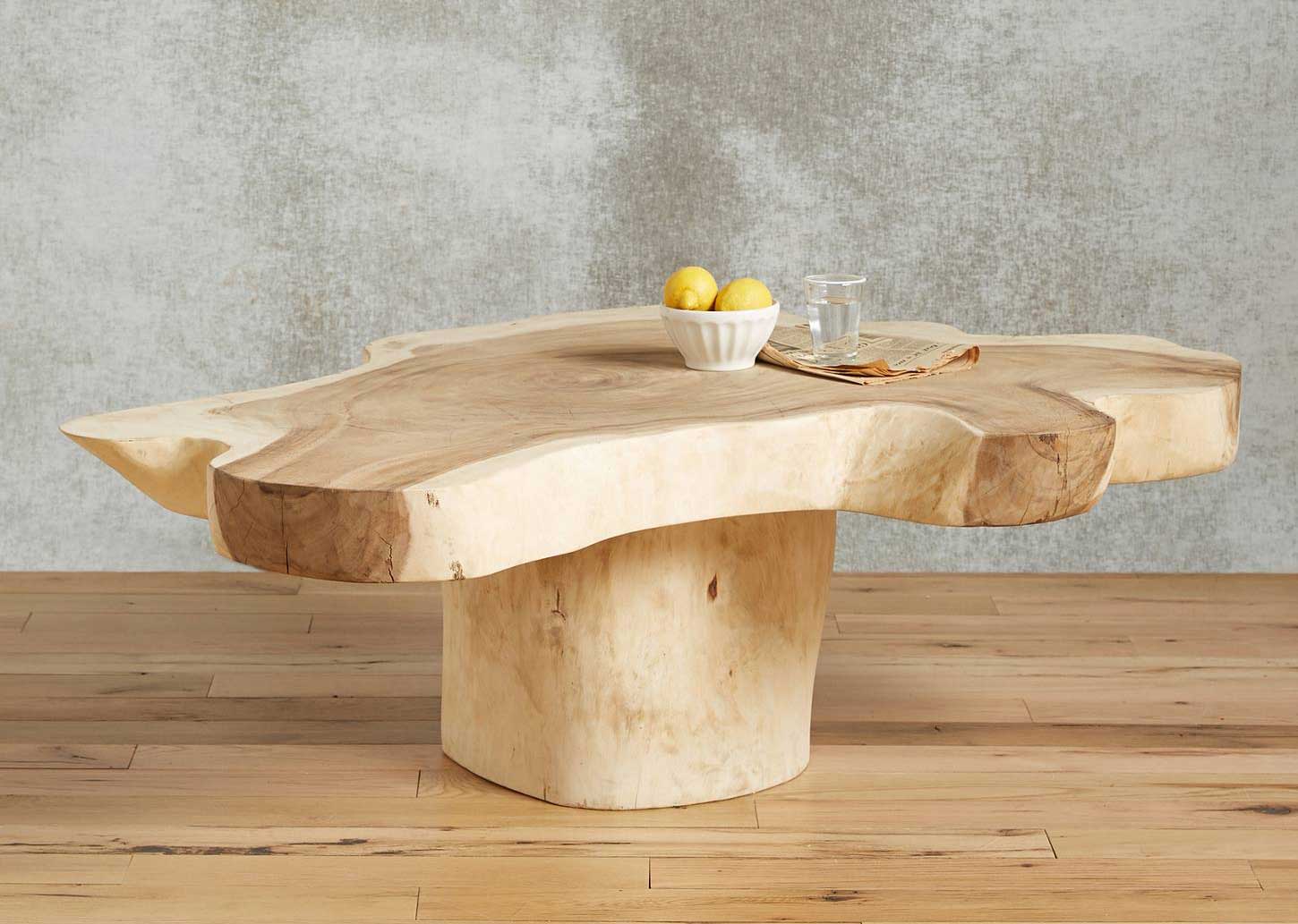 Live-Edge Coffee Table @ Wood-Furniture.biz