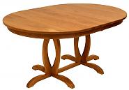 cherry double pedestal table large 668