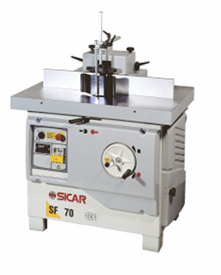 Woodworking Machine > Spindle moulder, Net weight: kg 315, Worktable dimensions mm 1000 x 620, Cast-iron table
