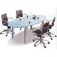 gillb glass conference table