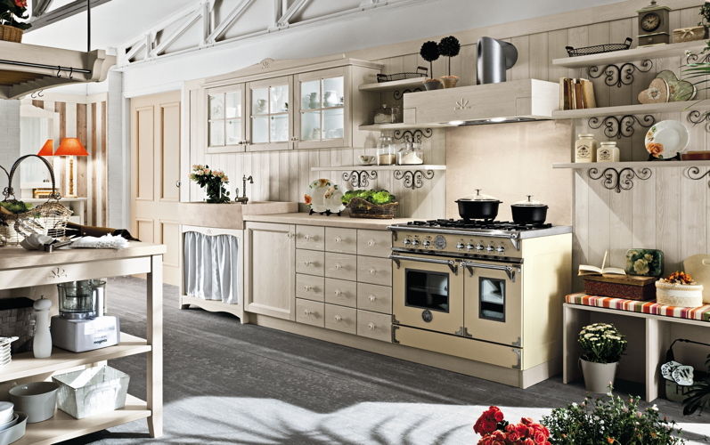 Country Style Kitchens - Callesella - Wood-Furniture.biz